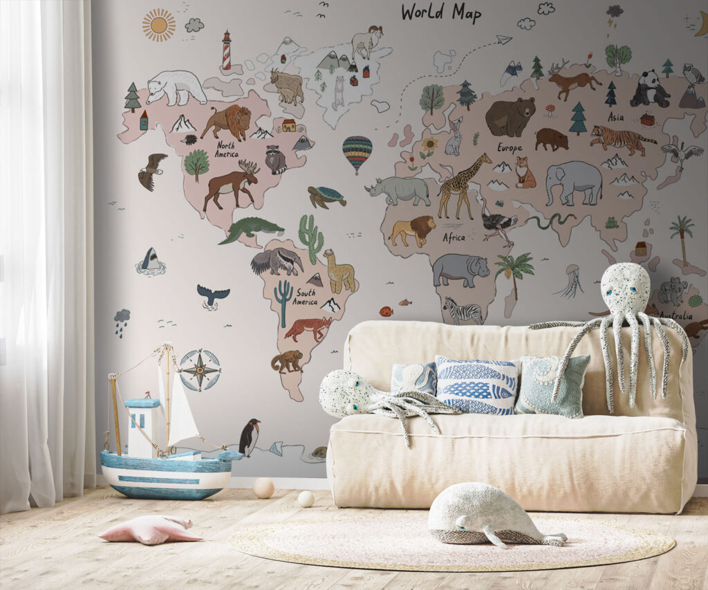 Continentes llenos de dibujos — interior 1