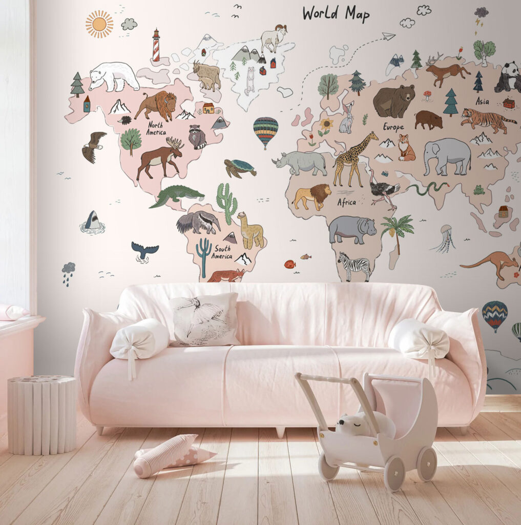 Continentes llenos de dibujos — interior 2