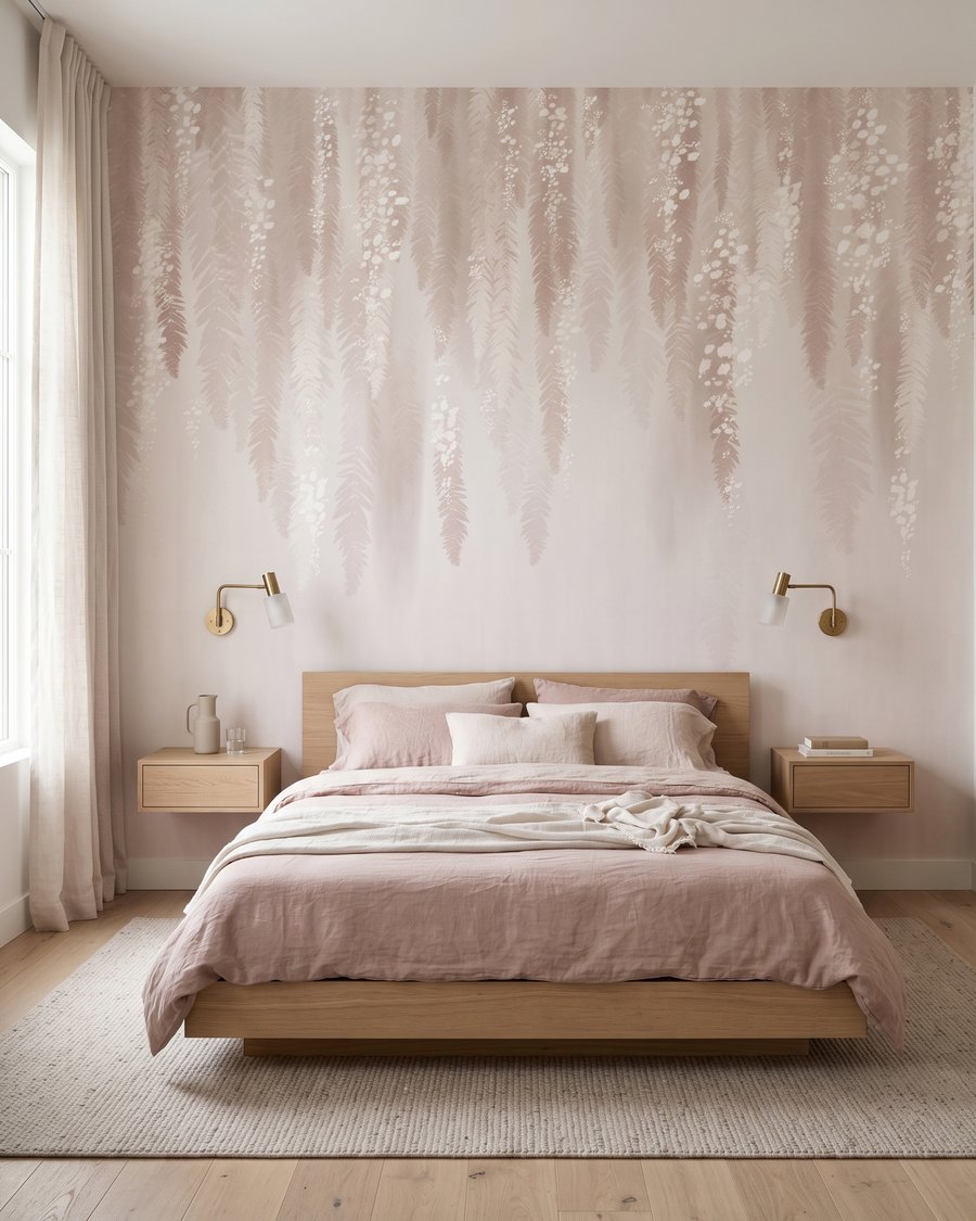Guirnaldas en rosa suave — interior 2
