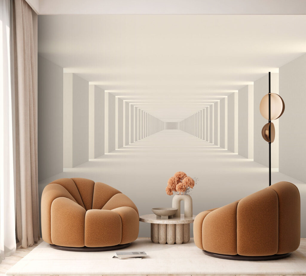 Pasillo hacia la luz — interior 3