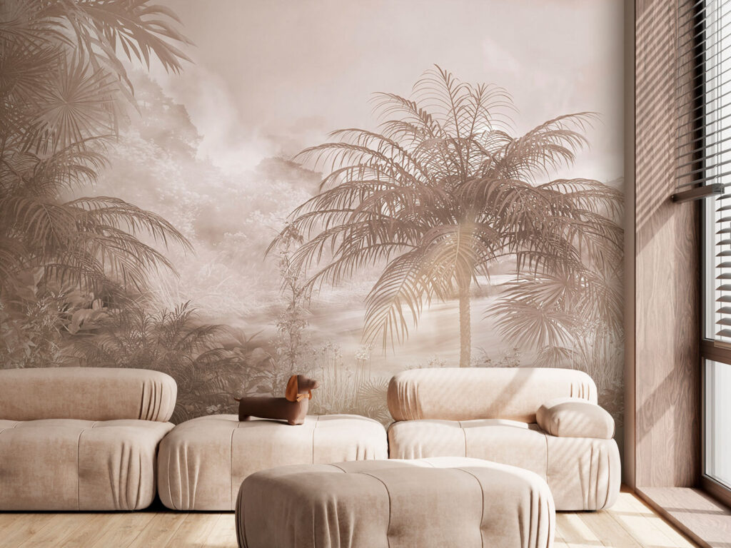 Palmeras sobre la niebla — interior 1