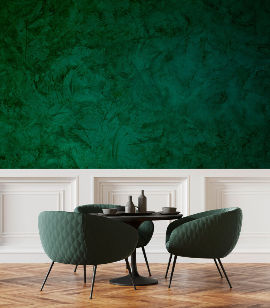 Verde esmeralda con vetas — interior 2