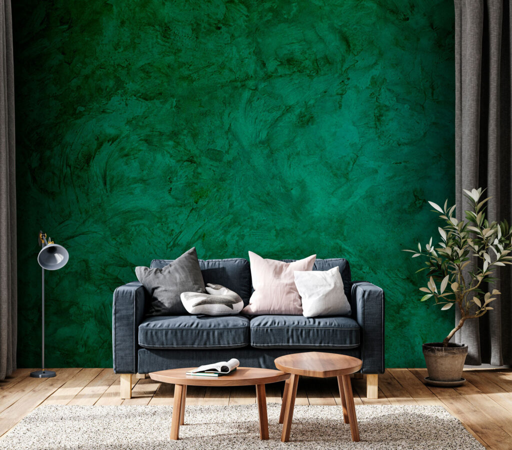 Verde esmeralda con vetas — interior 3