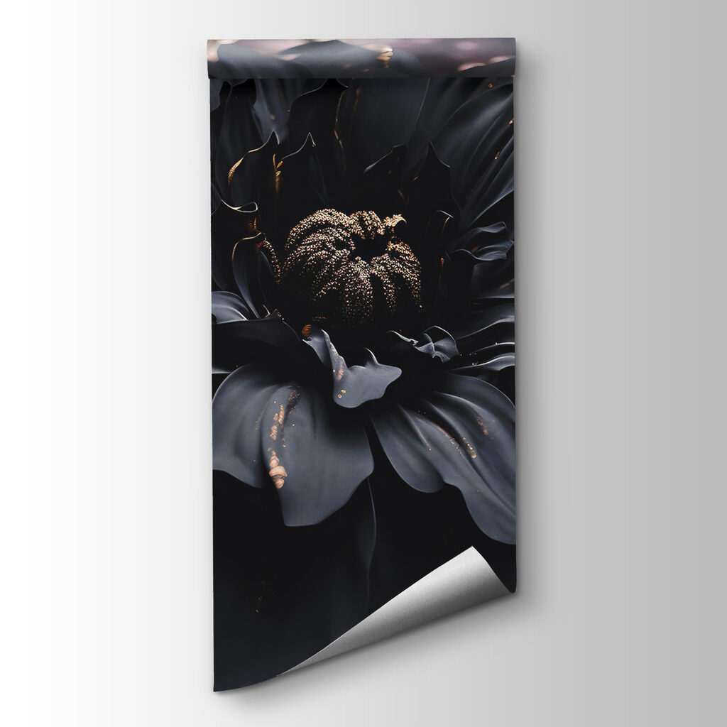 Flor en azul noche — vista del producto