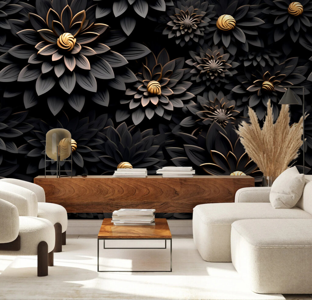 Flores negras, corazones dorados — interior 3