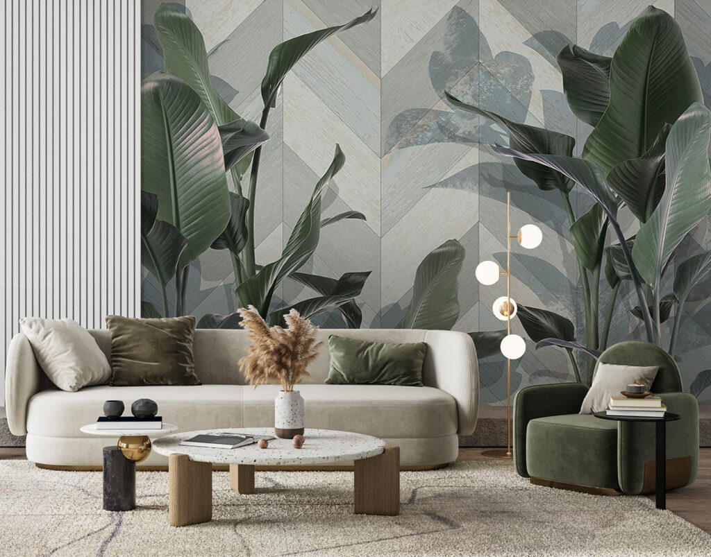 Hojas sobre planos inclinados — interior 1