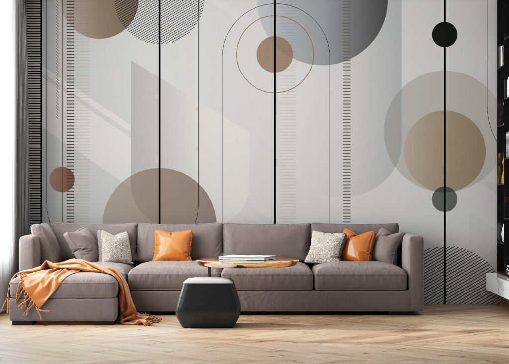 Círculos con líneas punteadas — interior 4