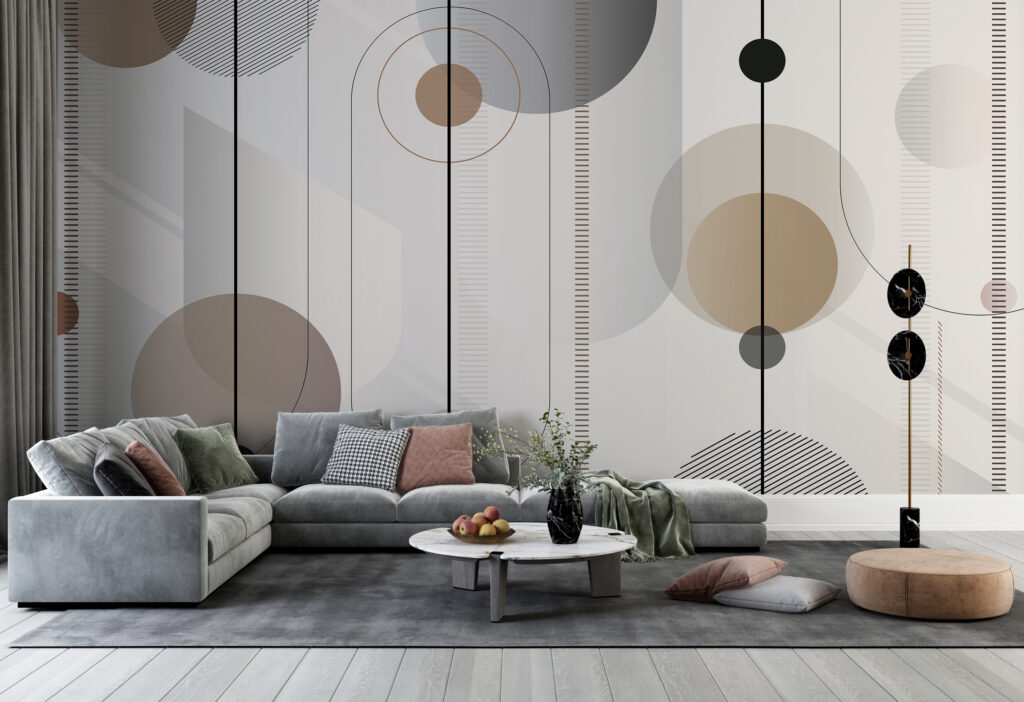 Círculos con líneas punteadas — interior 5