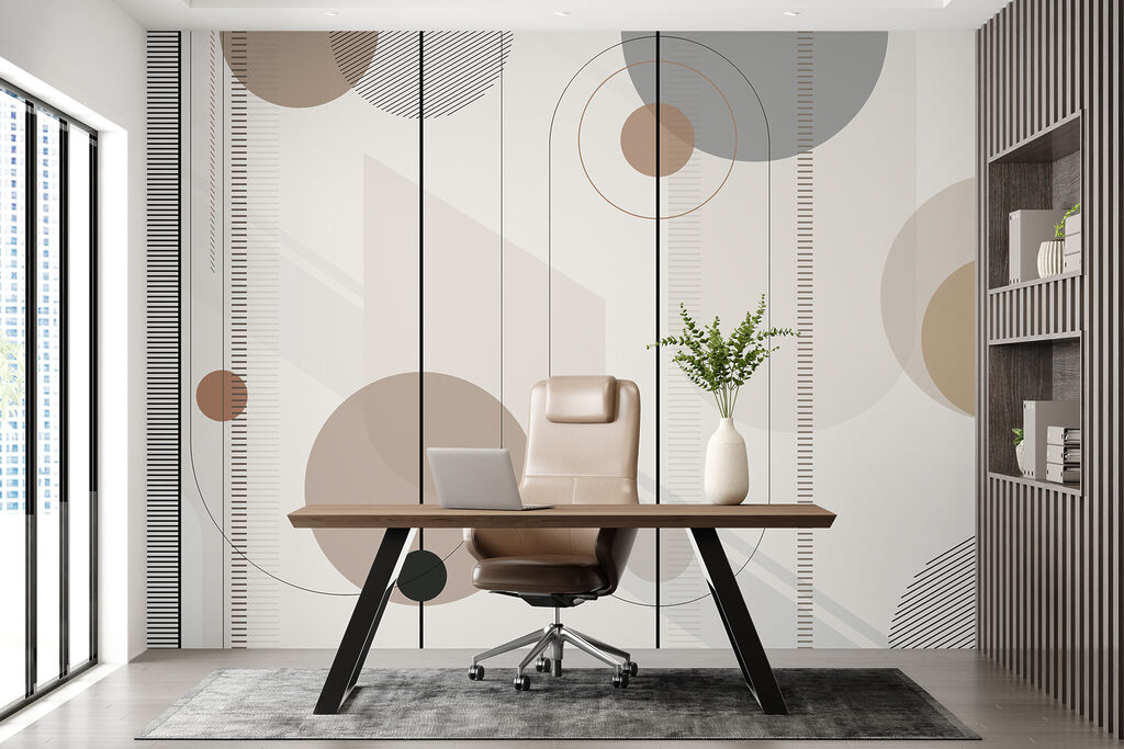 Círculos con líneas punteadas — interior 7