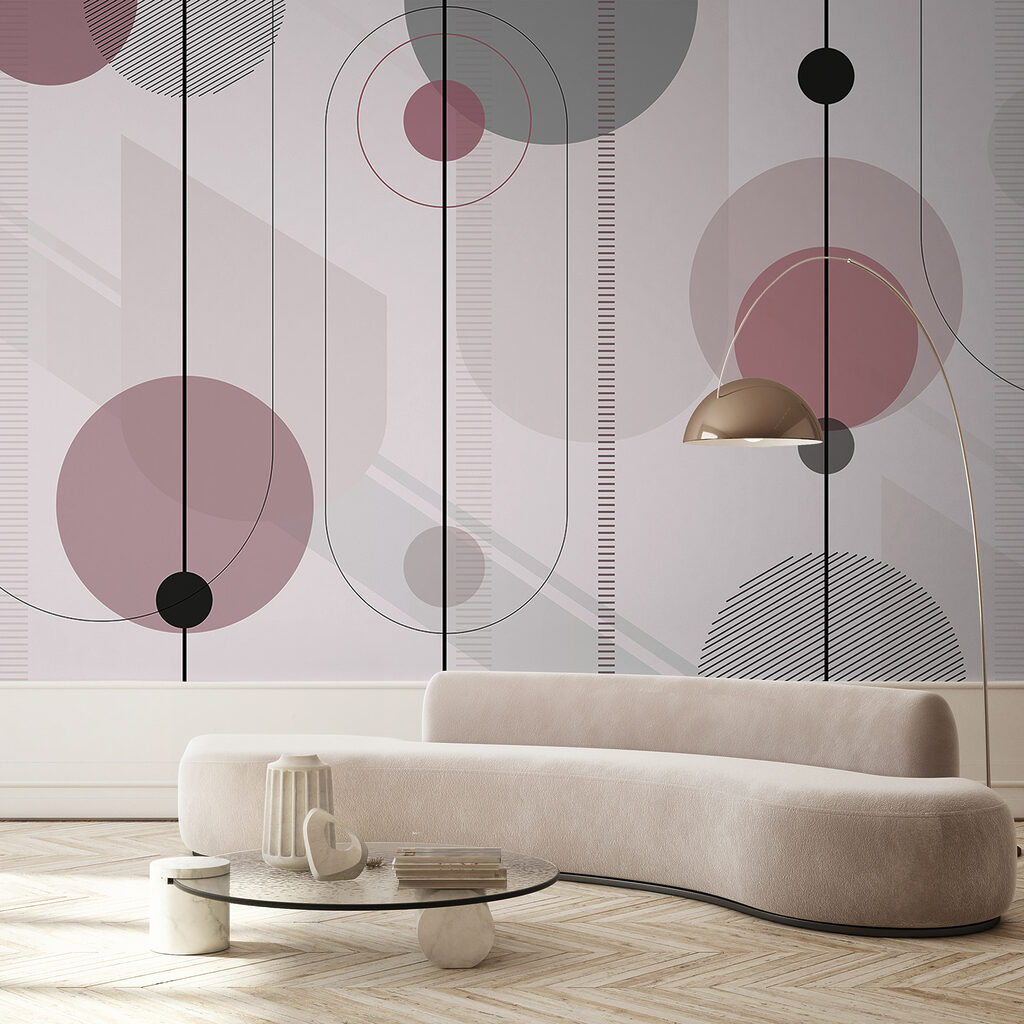 Círculos con líneas punteadas — interior 2
