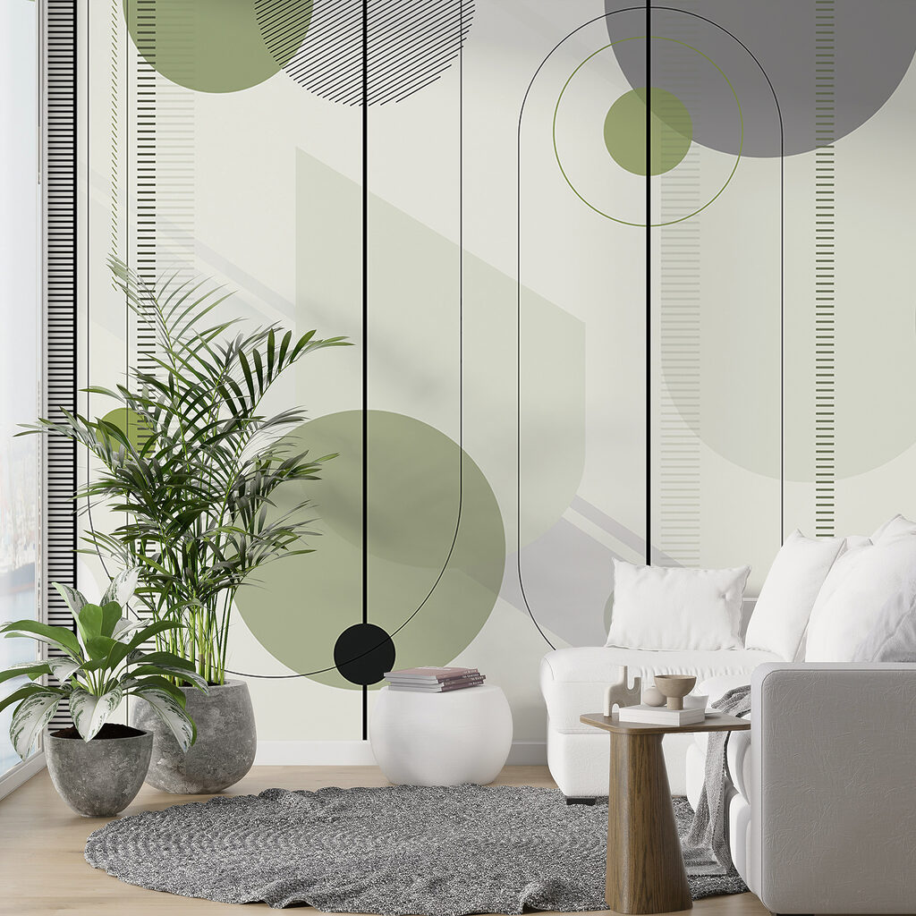 Círculos con líneas punteadas — interior 2