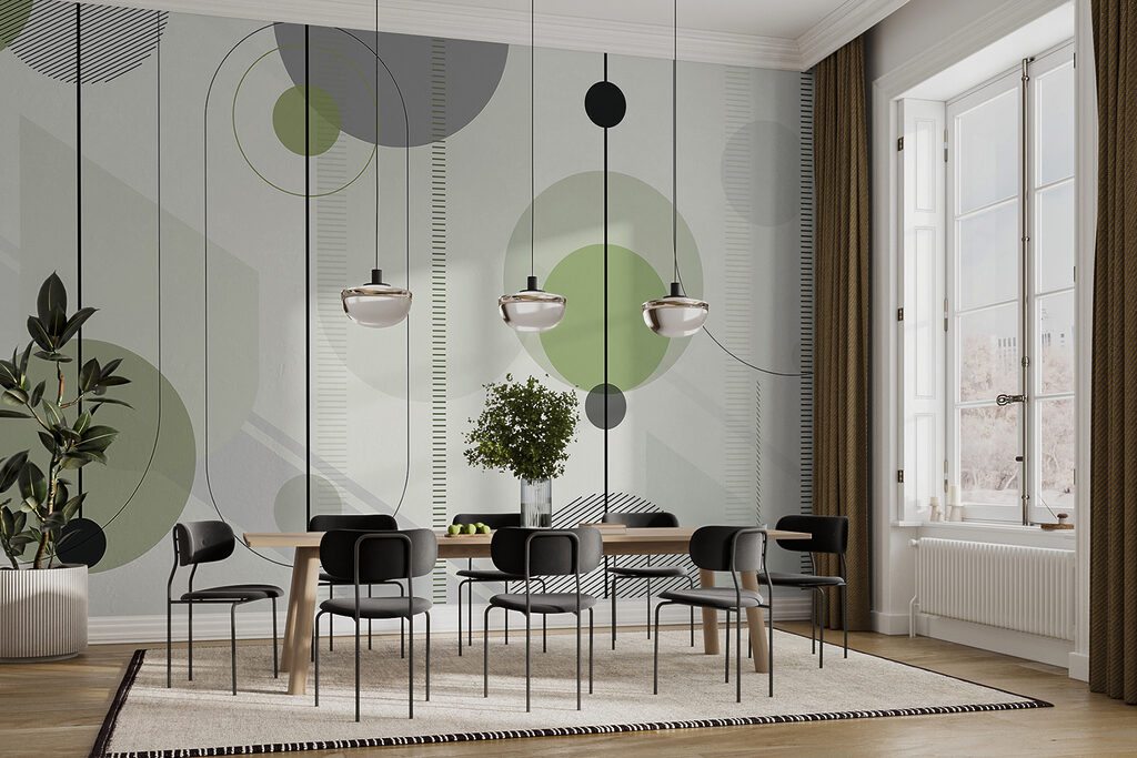 Círculos con líneas punteadas — interior 3