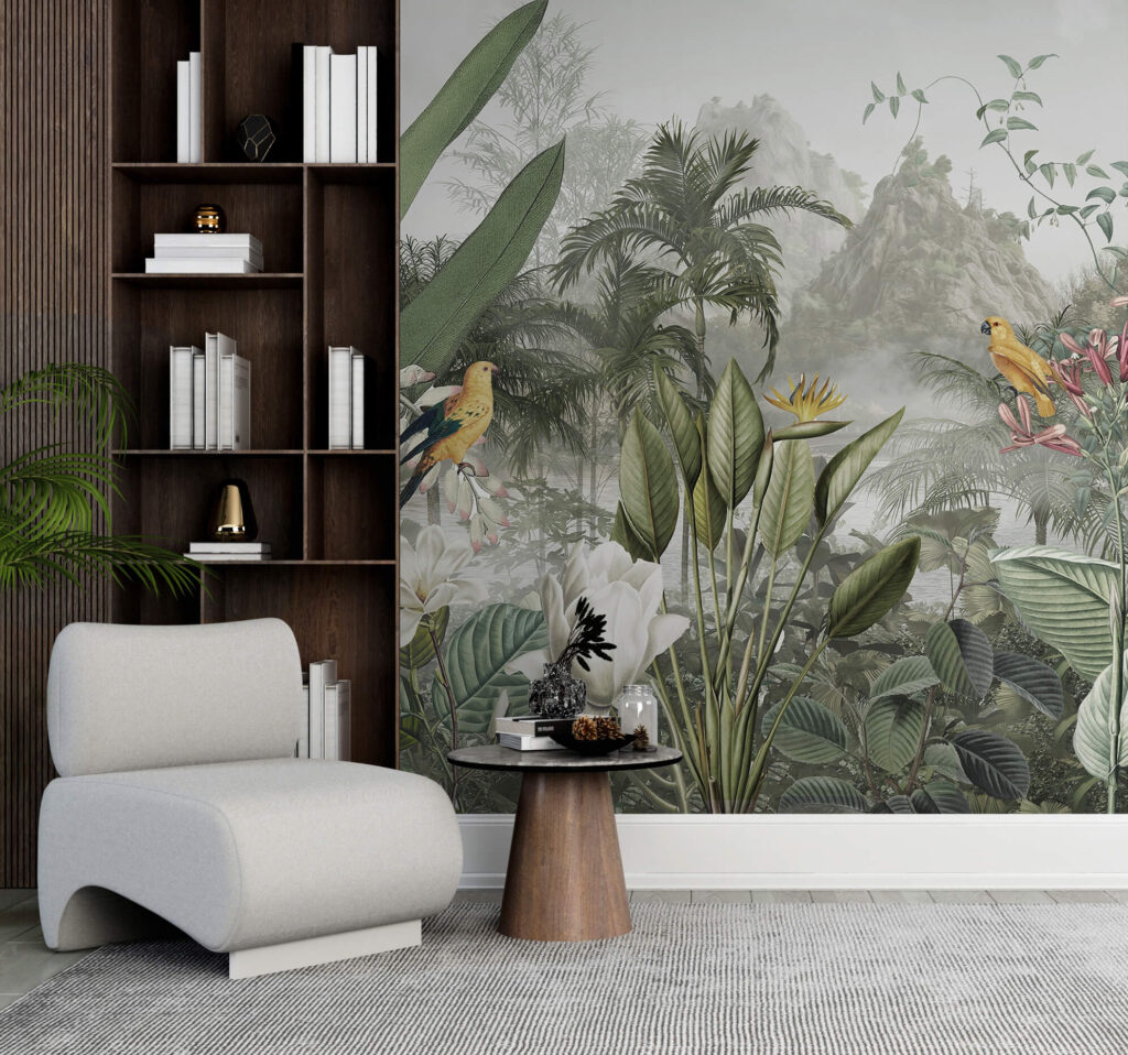 Loto en selva brumosa — interior 5