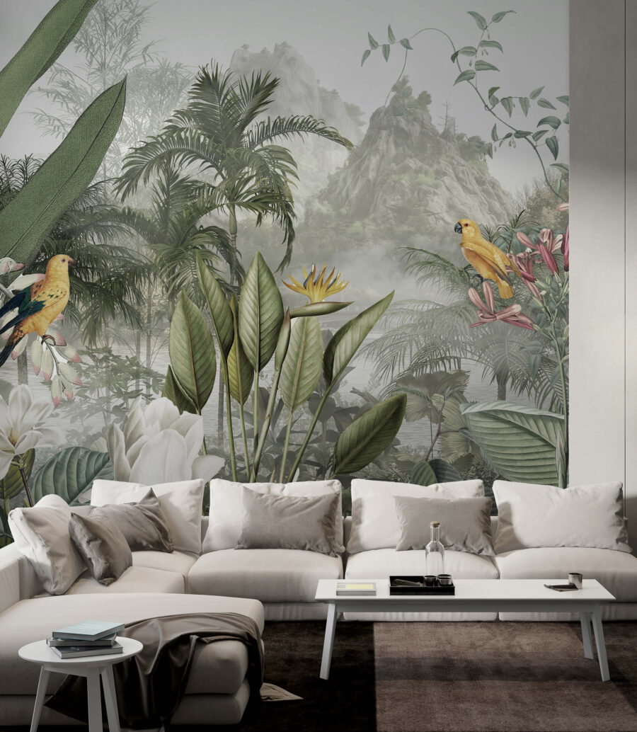 Loto en selva brumosa — interior 6