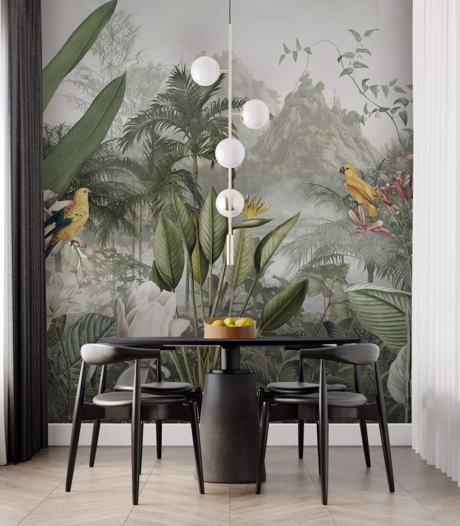 Loto en selva brumosa — interior 8