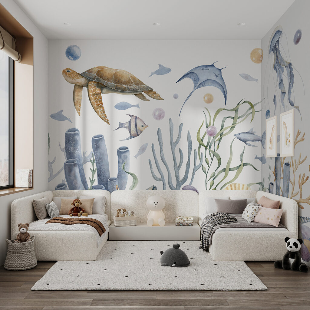 Arrecife en acuarela — interior 7