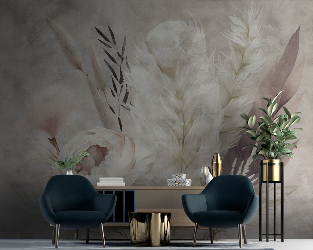 Rosa entre hierba seca — interior 4