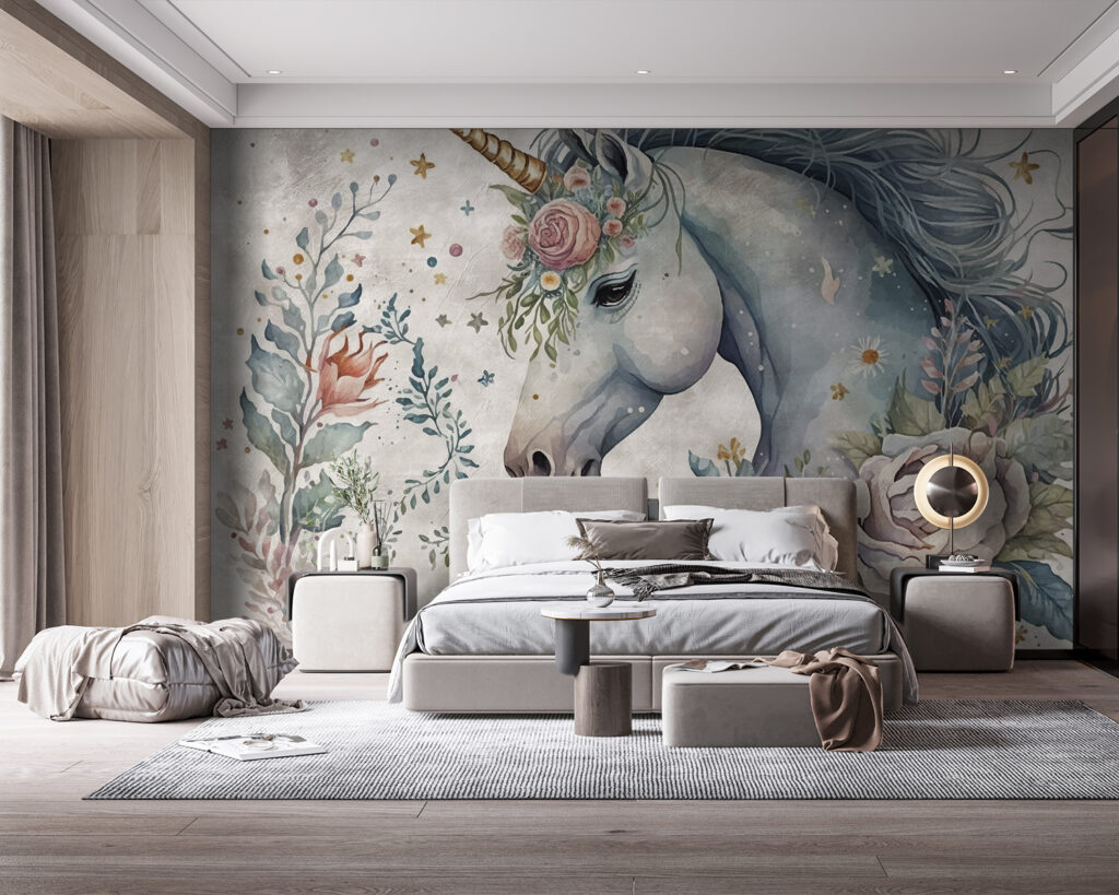 Unicornio con flores — interior 2