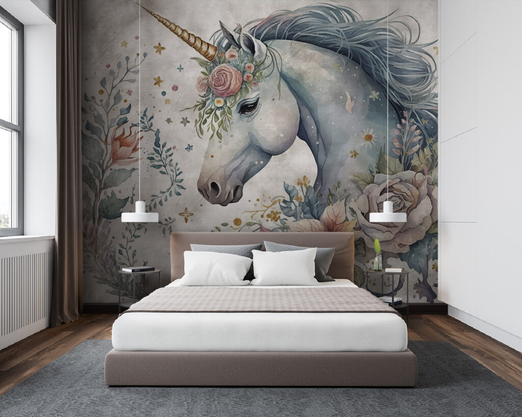 Unicornio con flores — interior 3