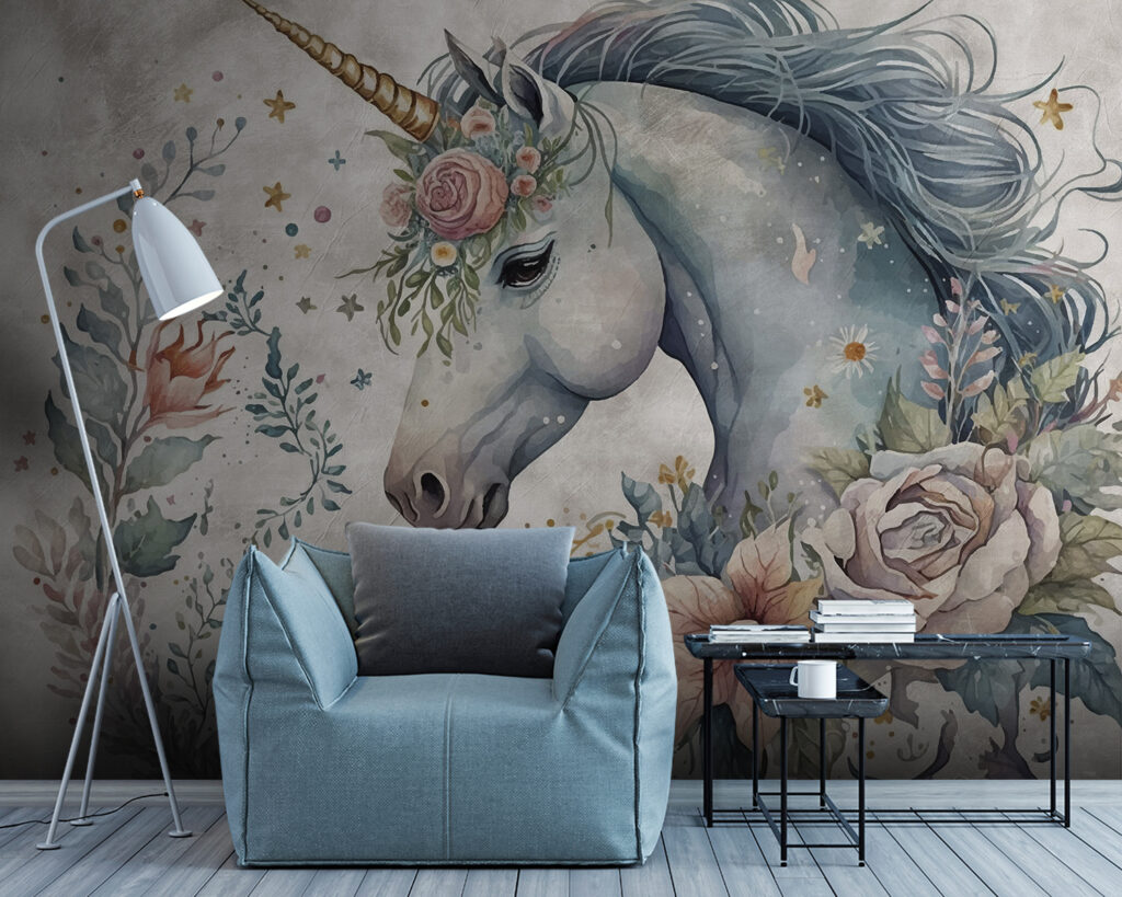 Unicornio con flores — interior 5