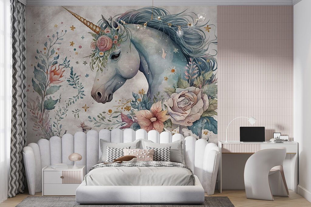 Unicornio con flores — interior 6