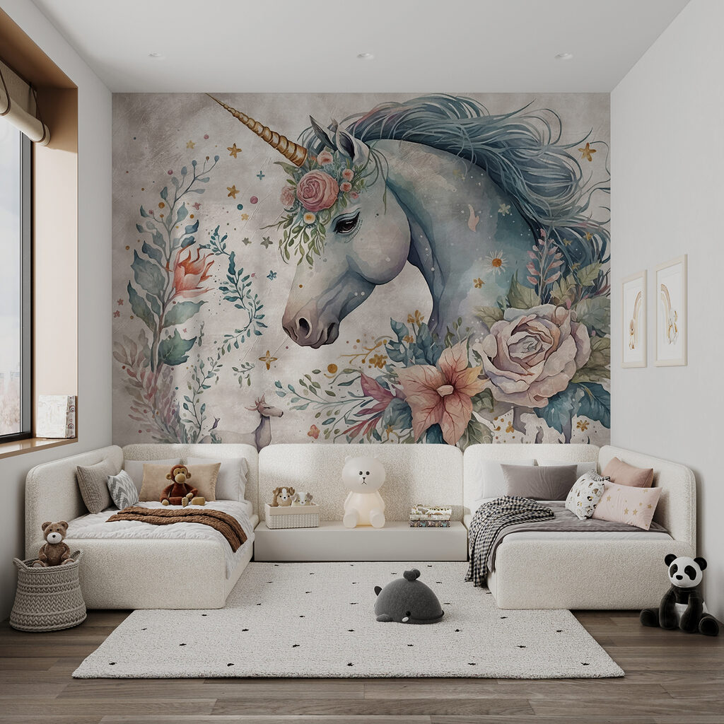 Unicornio con flores — interior 7