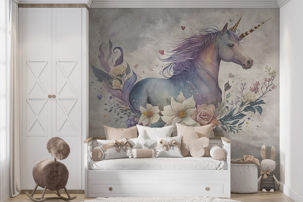 Unicornio entre flores — interior 6