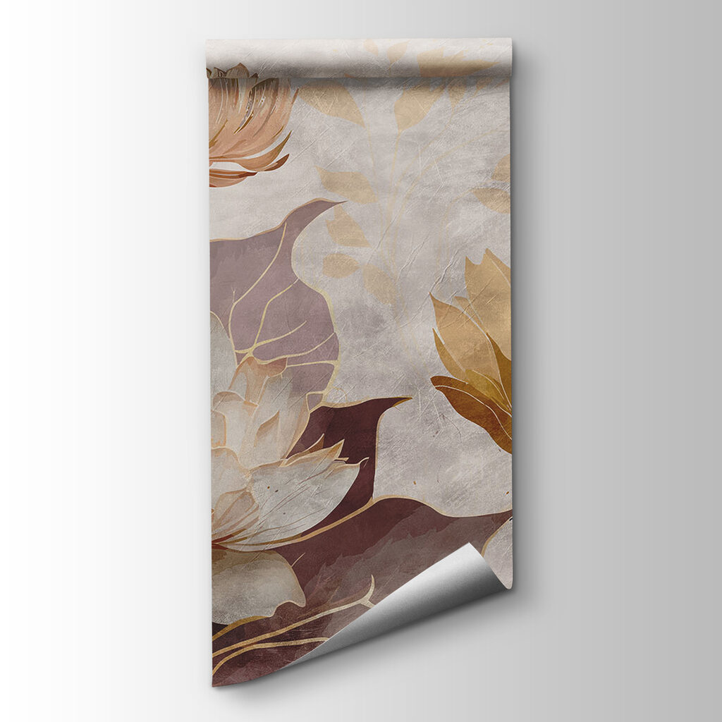 Flores de agua doradas — vista del producto
