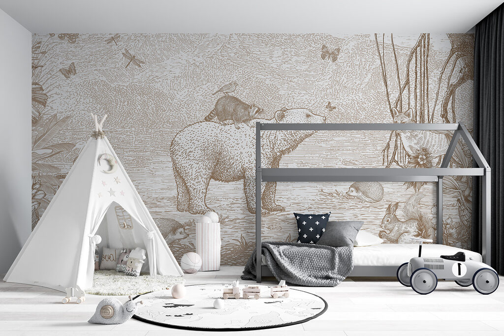 Oso junto al arroyo — interior 6