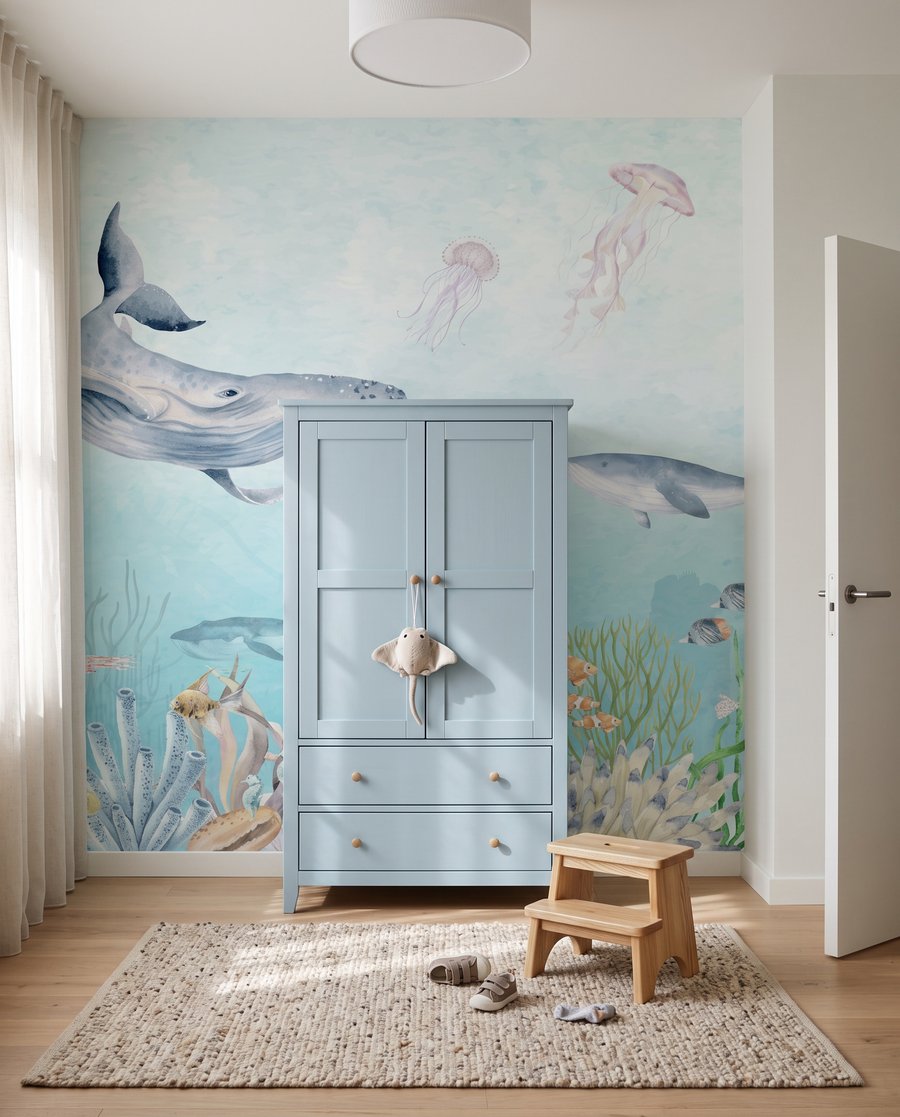Ballenas entre medusas — interior 2