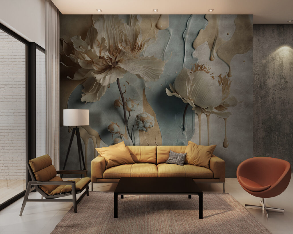 Flores que se diluyen — interior 1
