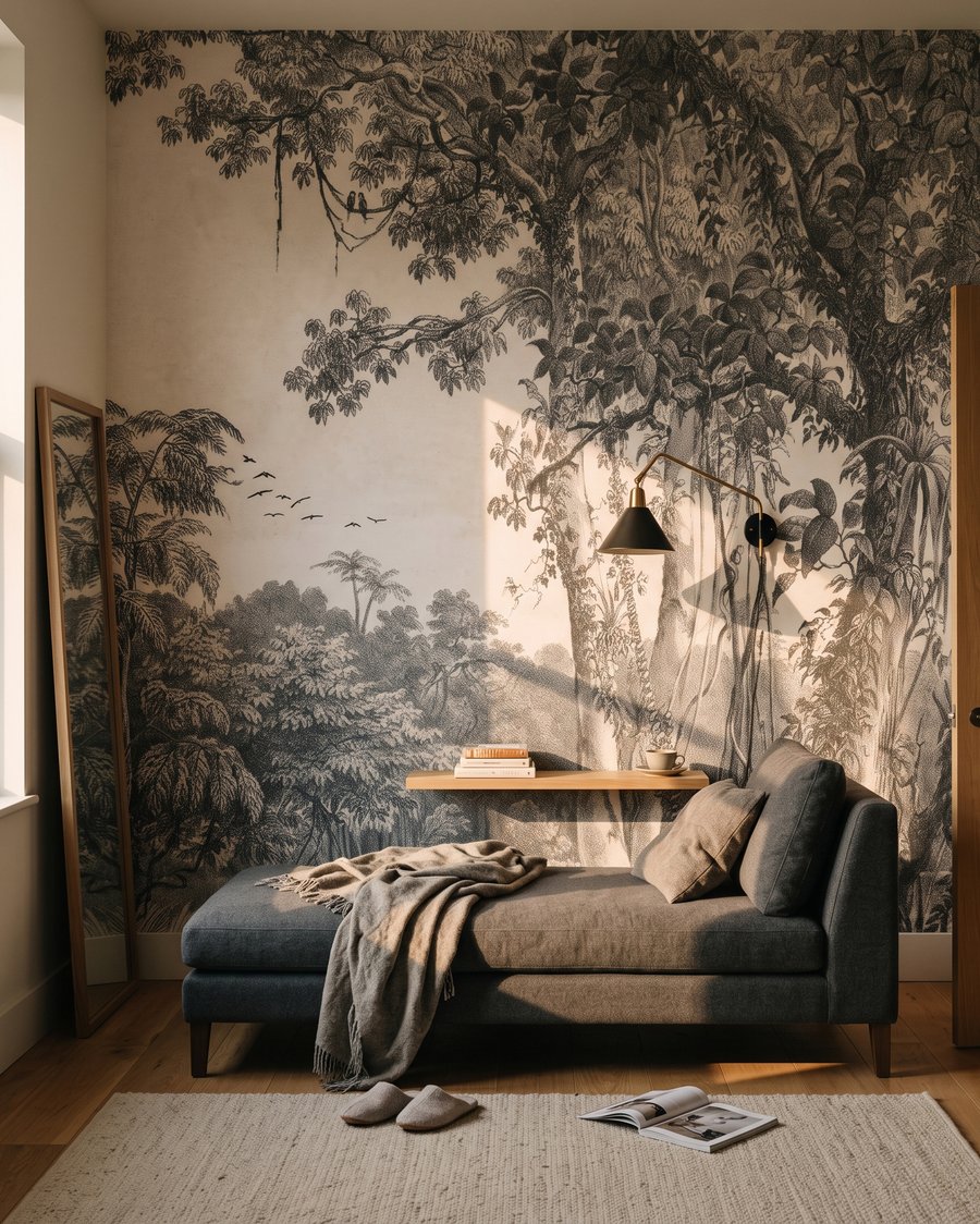 Selva en líneas finas — interior 9