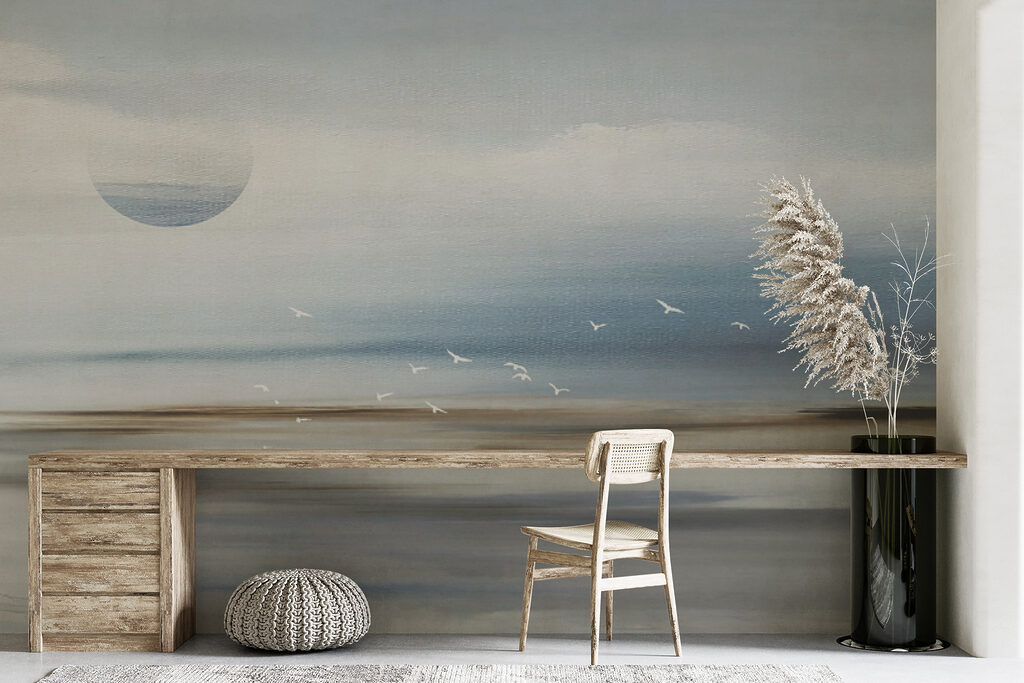 Luna sobre la playa — interior 5