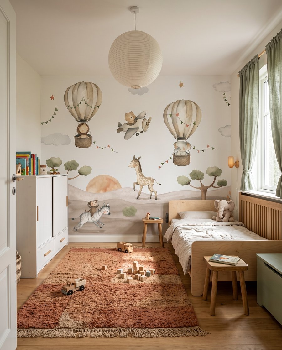 Safari bajo globos — interior 3