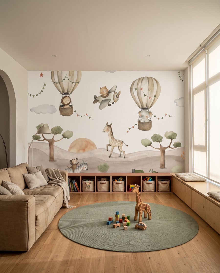 Safari bajo globos — interior 5