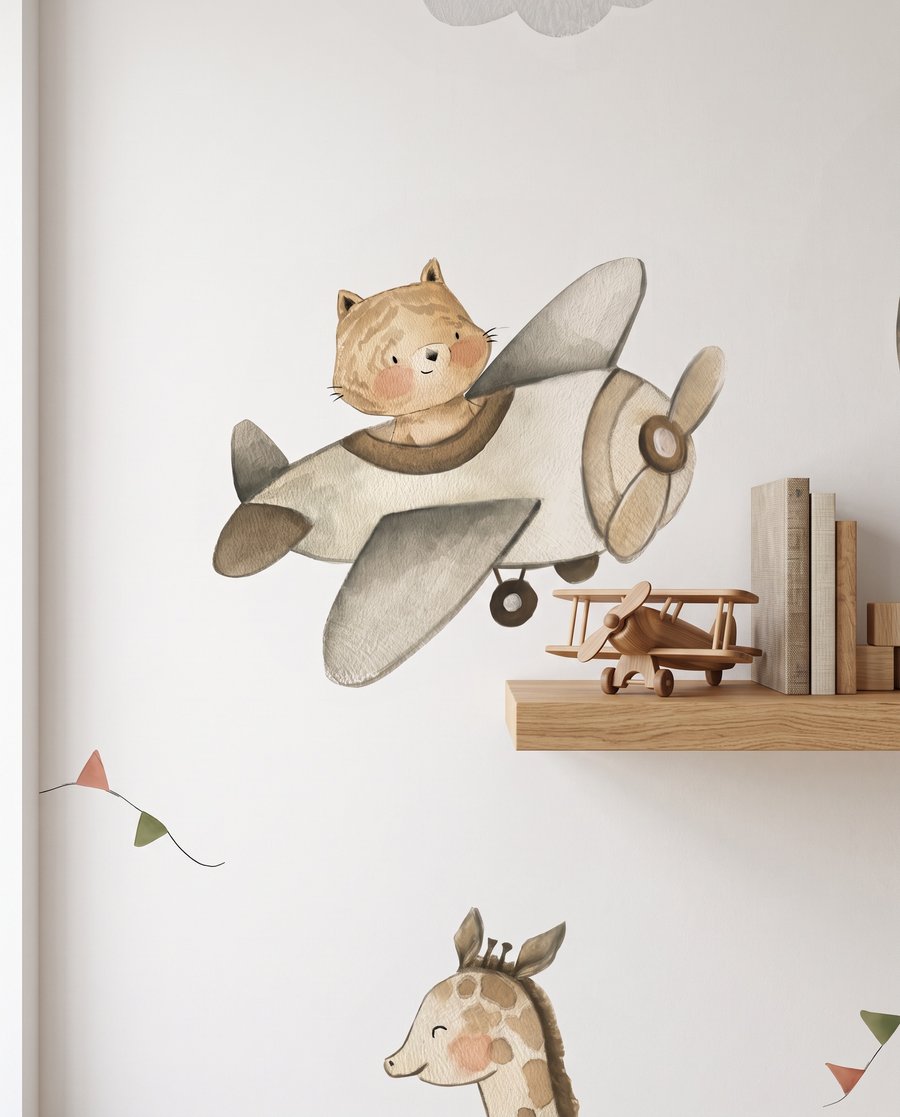 Safari bajo globos — detalle