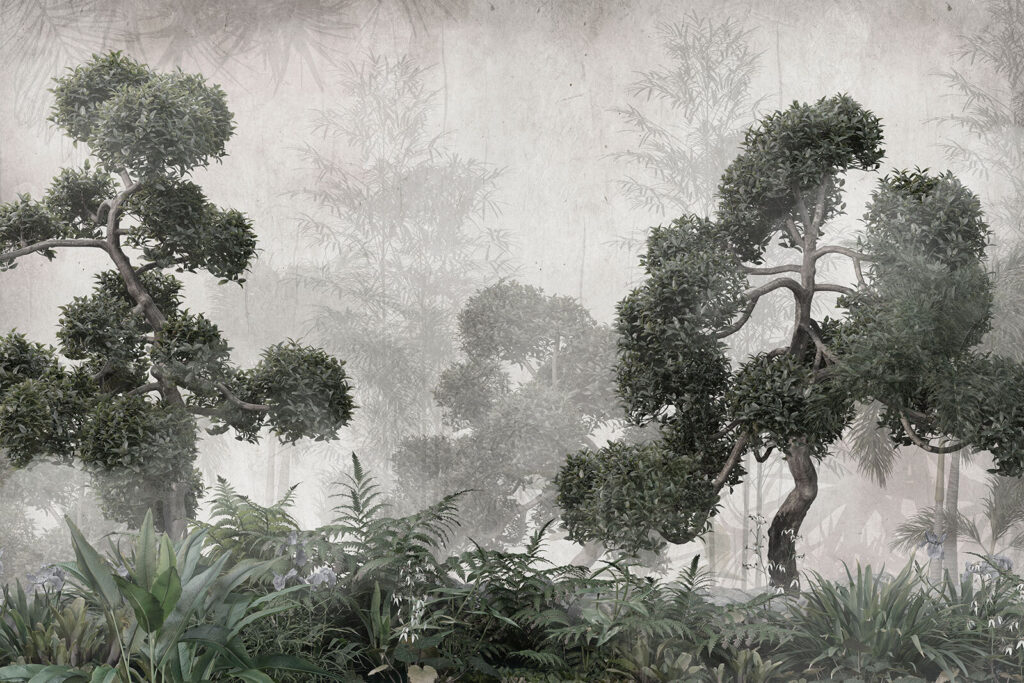 Copas sobre la jungla — diseño completo