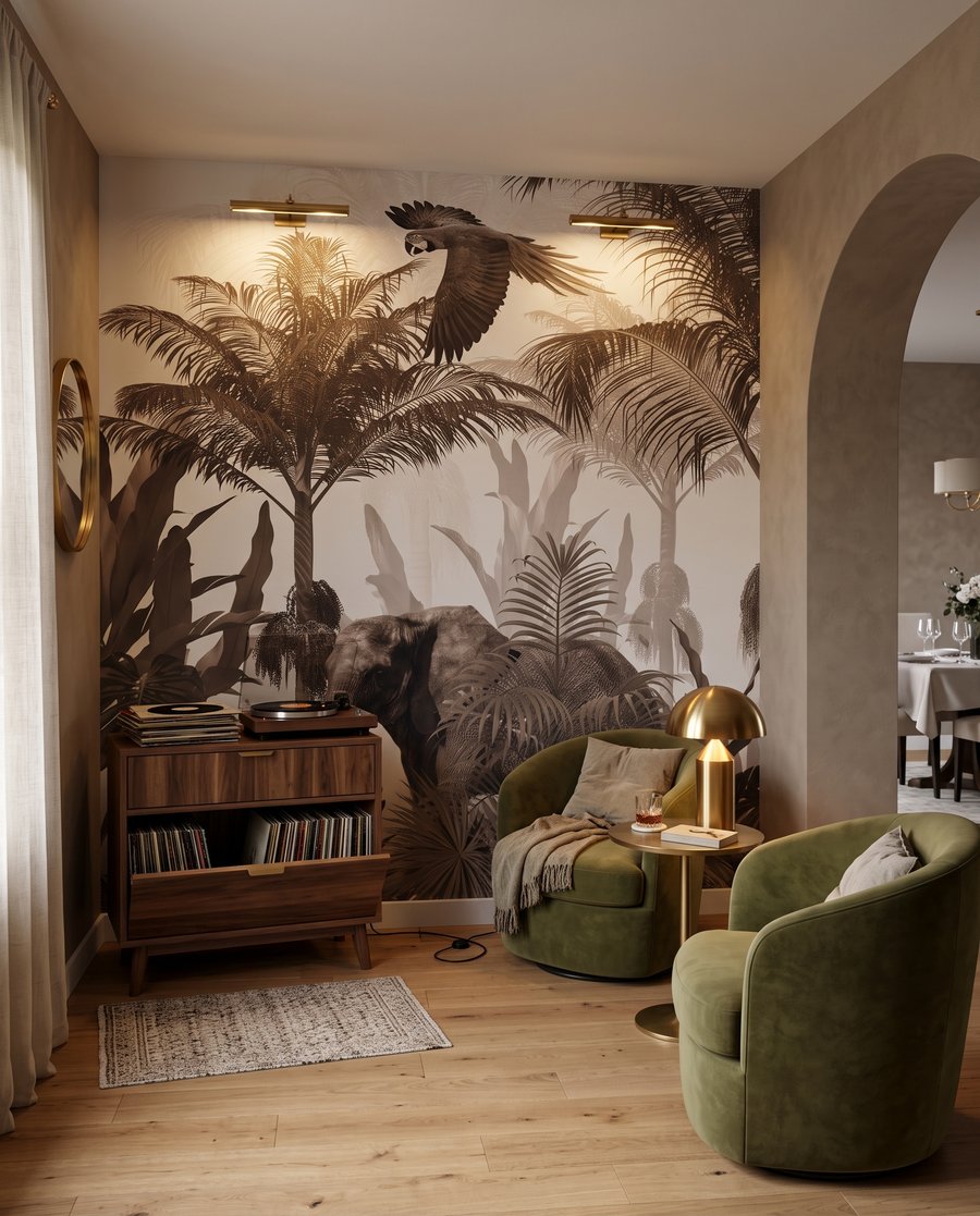 Safari en tonos marrones — interior 2