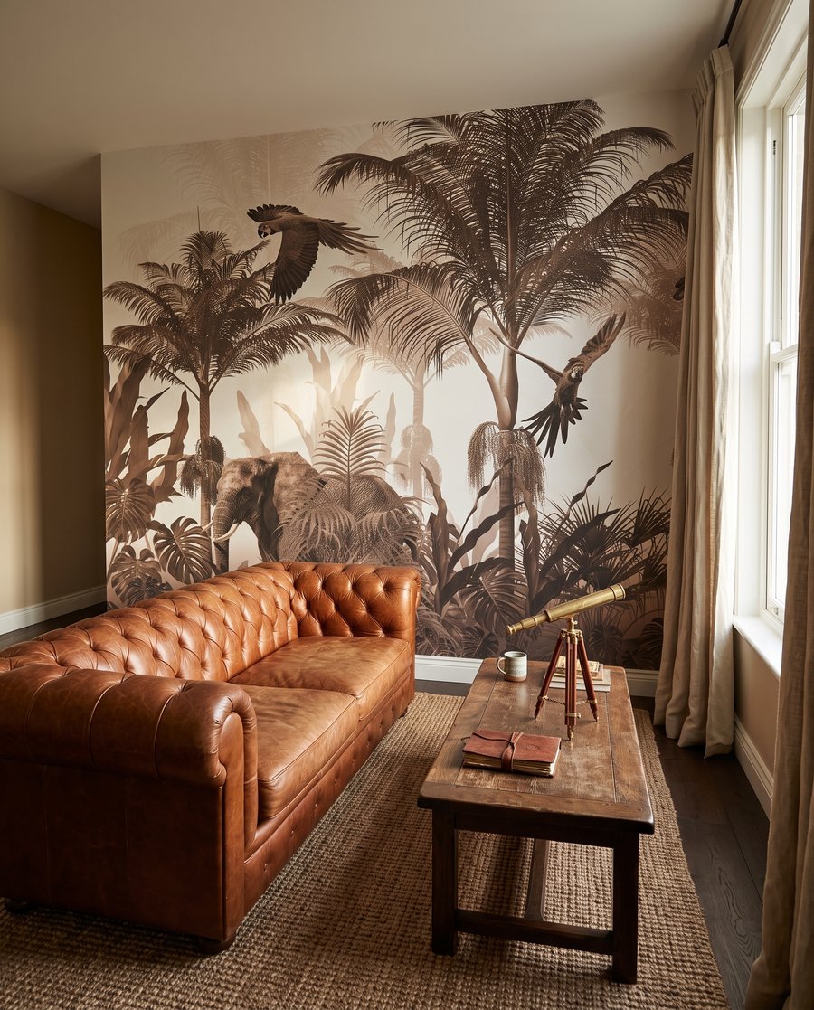 Safari en tonos marrones — interior 3