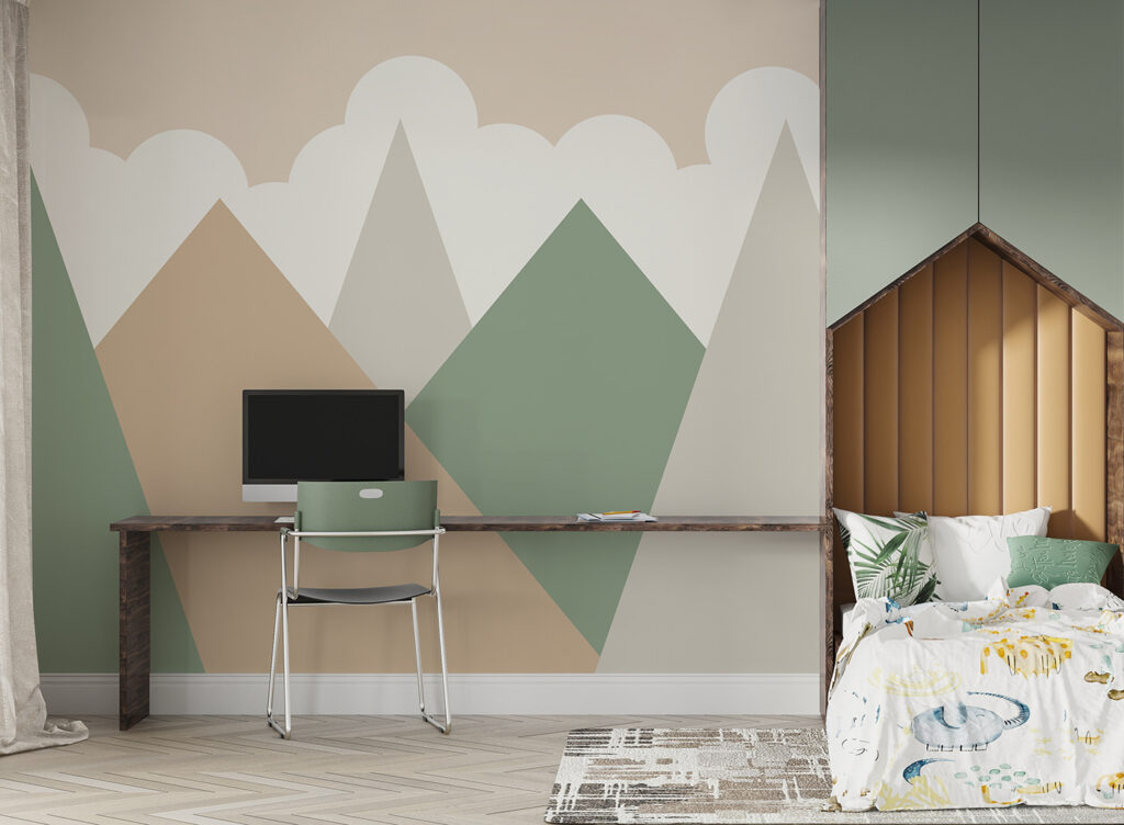 Montañas pastel bajo nubes — interior 2