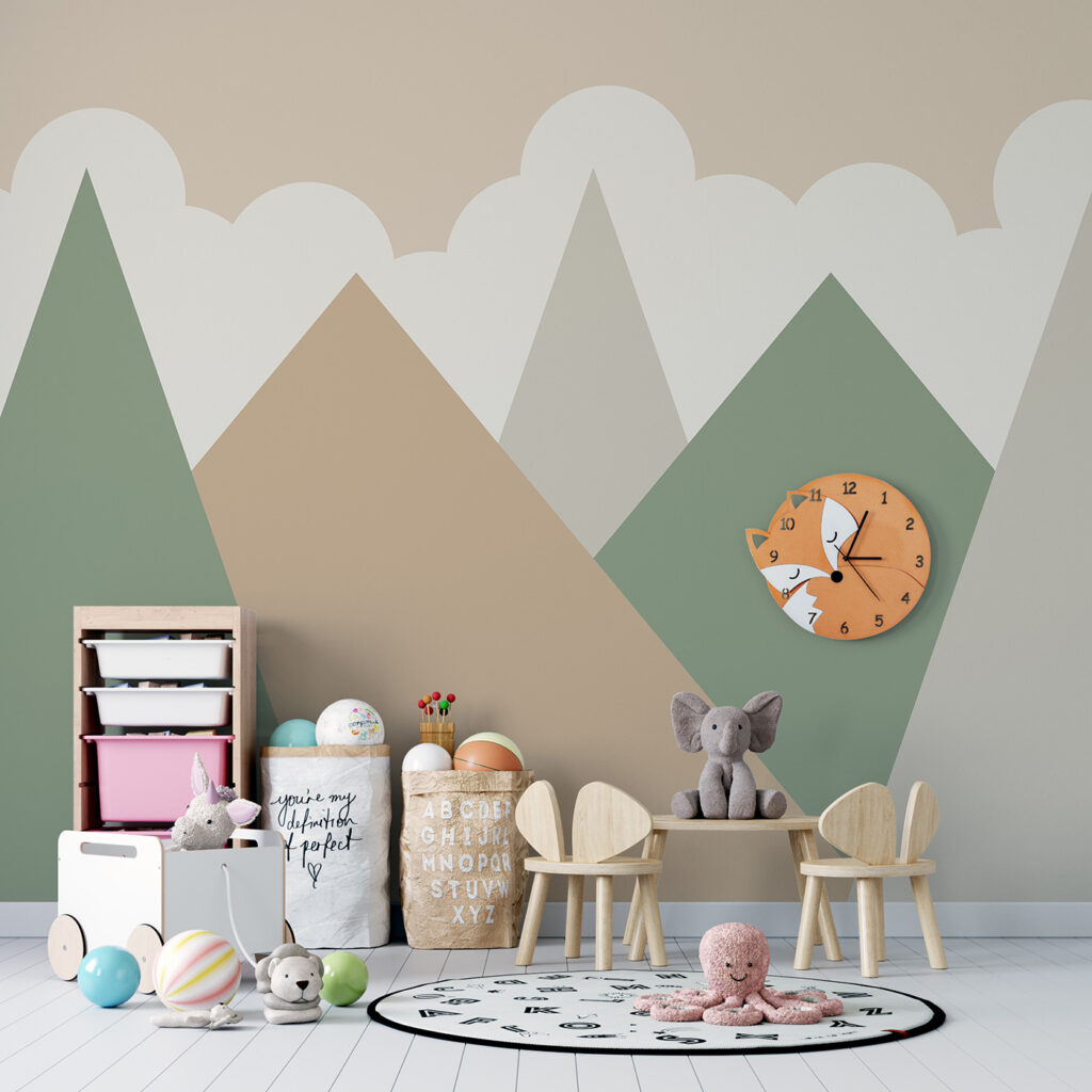 Montañas pastel bajo nubes — interior 3