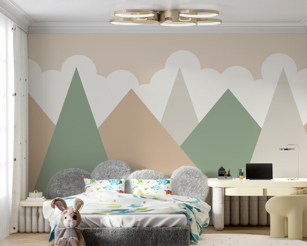 Montañas pastel bajo nubes — interior 5