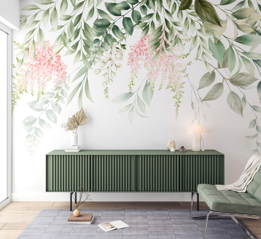 Ramas colgantes con brotes — interior 4