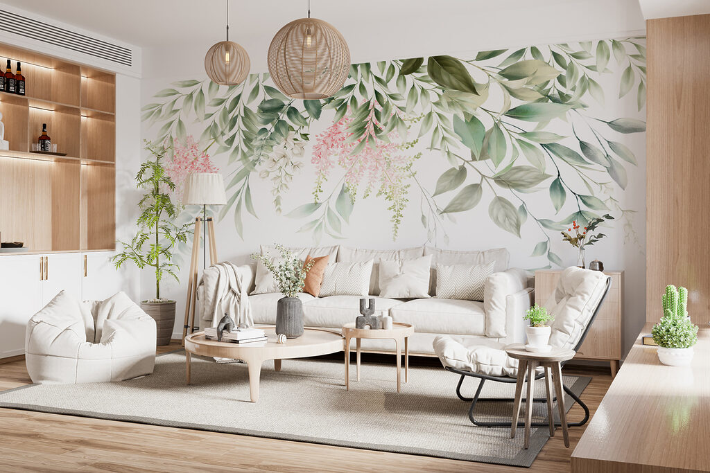 Ramas colgantes con brotes — interior 8