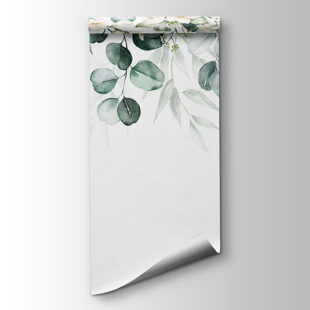 Flores blancas colgantes — vista del producto