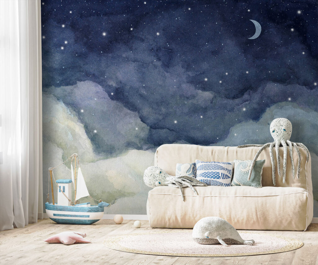 Luna sobre nubes — interior 3