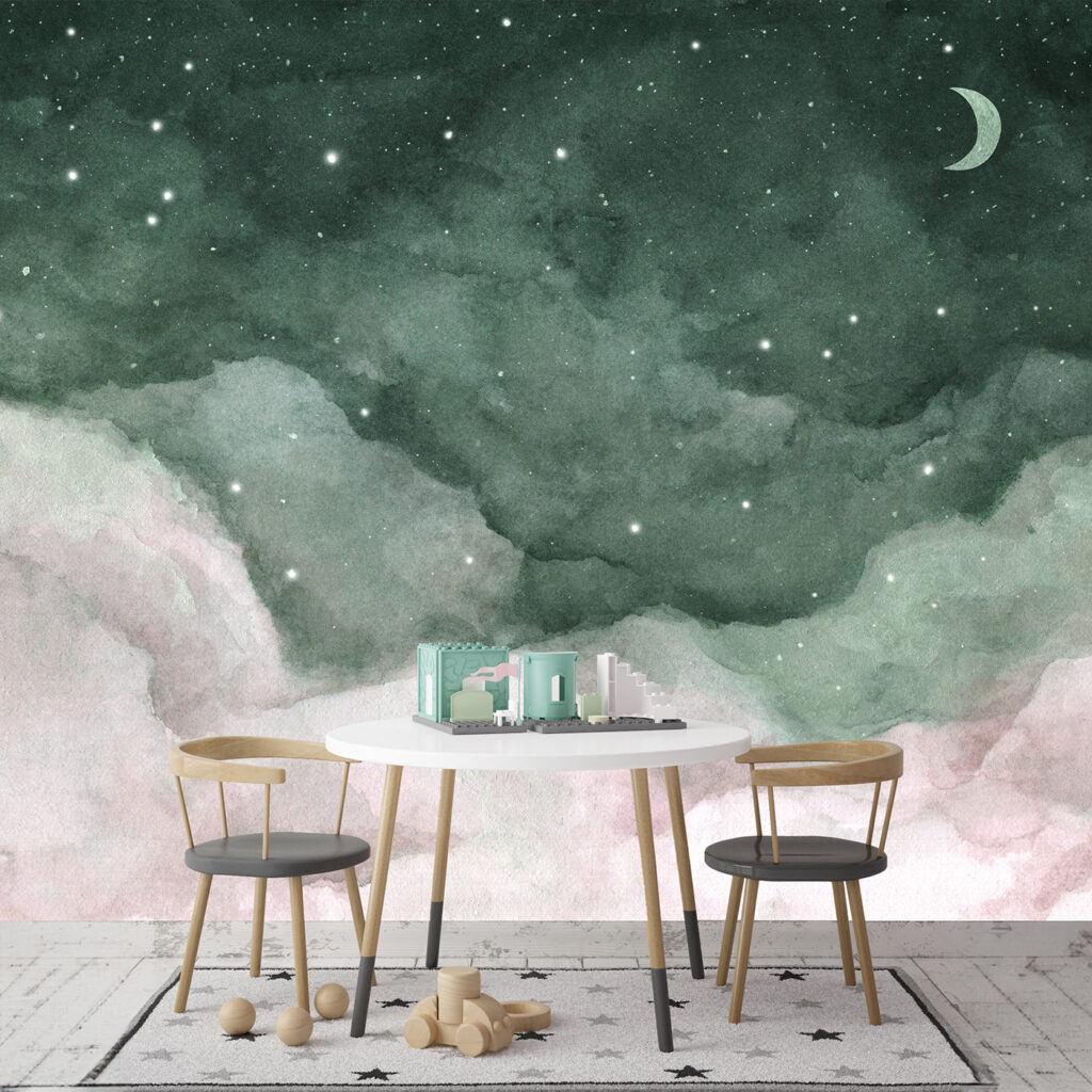 Luna sobre nubes — interior 1