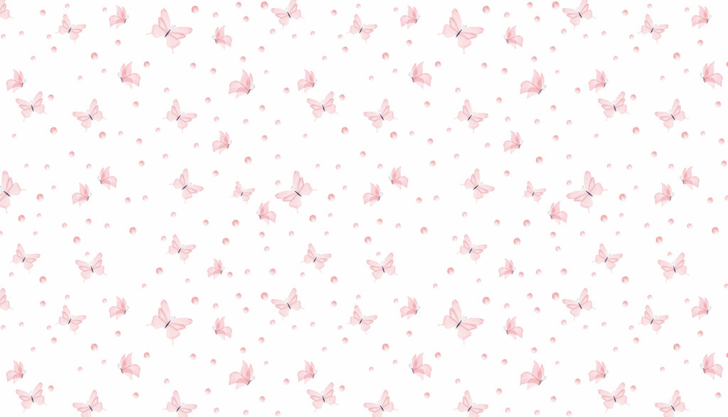 Mariposas rosas — diseño completo
