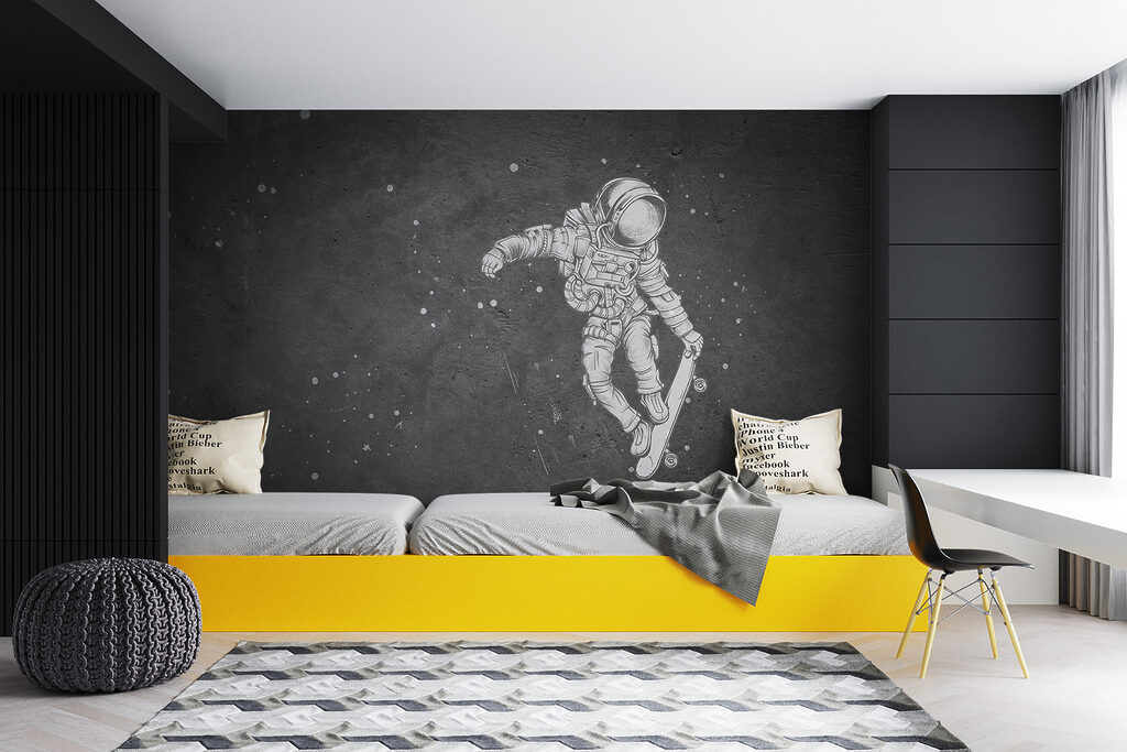 Astronauta en monopatín — interior 3