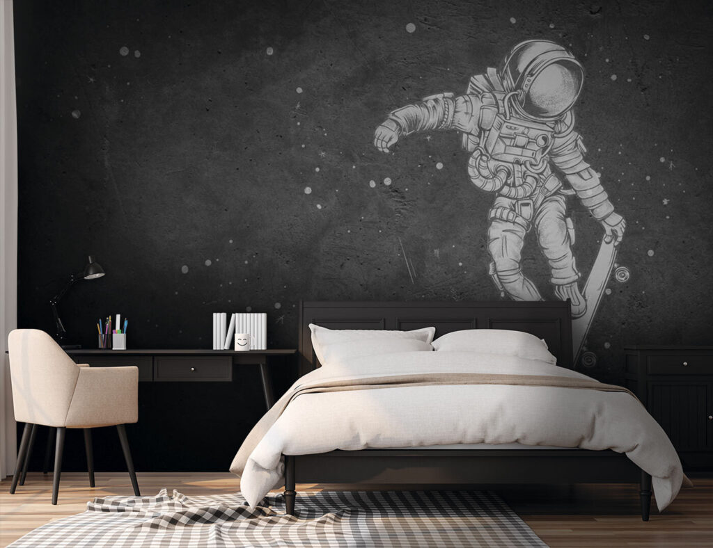 Astronauta en monopatín — interior 2